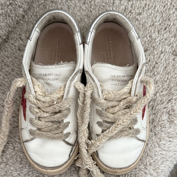 Golden Goose May Young with fuchsia glitter star and metallic leather heel tab - Picture 12 of 12